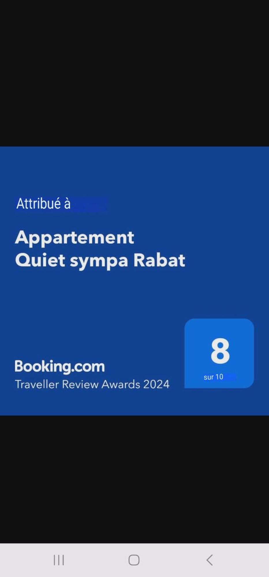 Appartement Quiet Sympa Rabat Exterior foto